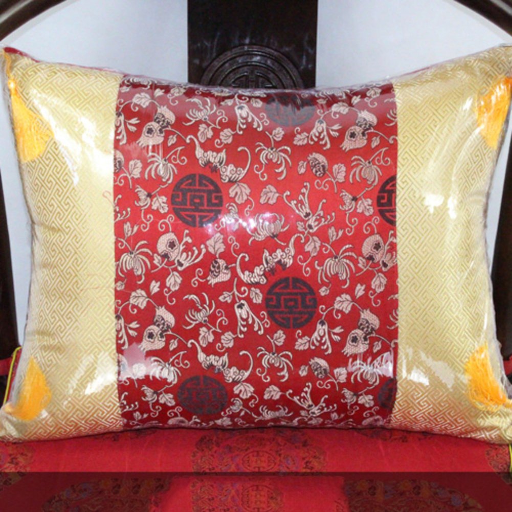 Coussins chinois de sofa rétro pour une décoration de salon asiatique chic