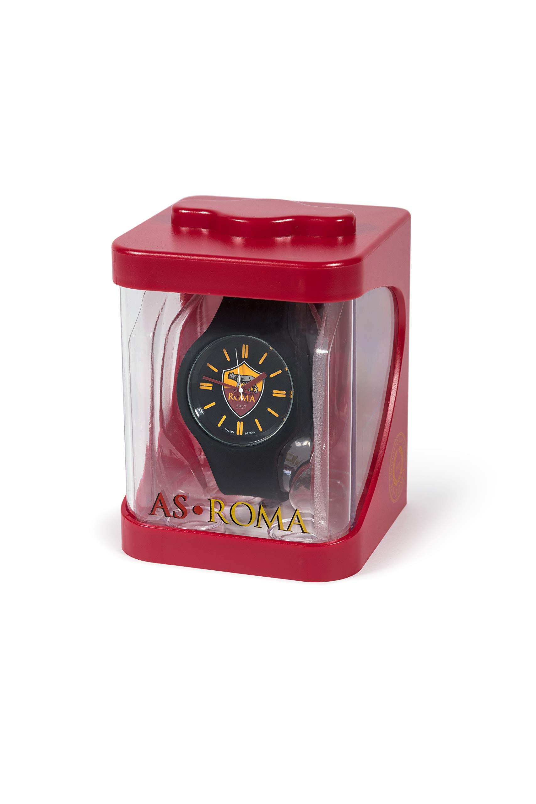 AS Roma One Gent Orologio da Polso, Uomo, Nero, One Size