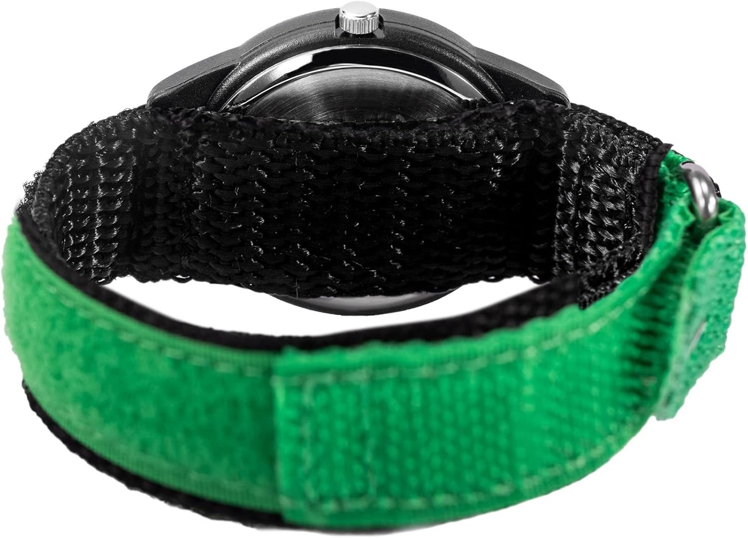 Star Wars The Mandalorian Kids' Plastic Time Teacher Analog Quartz Nylon Strap Watch