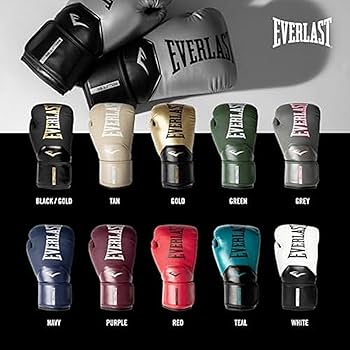 ボクシング Everlast Elite Training Gloves 12oz Everlast Elite 2 Boxing Gloves (Black/Gold, 12oz) | Amazon
