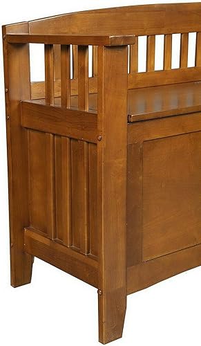 Miniatura 7 de Banco largo de almacenamiento de armas, atractivo gabinete multifuncional con cerradura, compartimento oculto para rifle de pistola y escopeta,