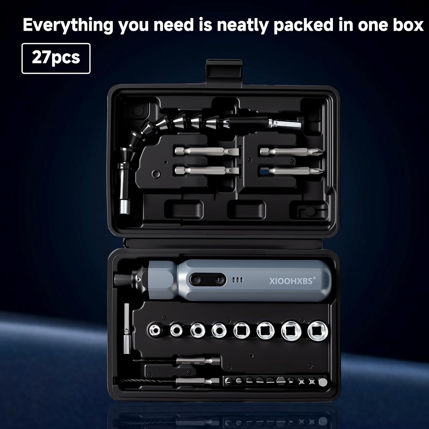 Electric Screwdriver 3.6V，Mini Cordless Power Screwdriver Set, Precision Bits with 250 RPM Powerful Motor,LED Lights,Portable Toolbox for Electronics Appliances Repairs