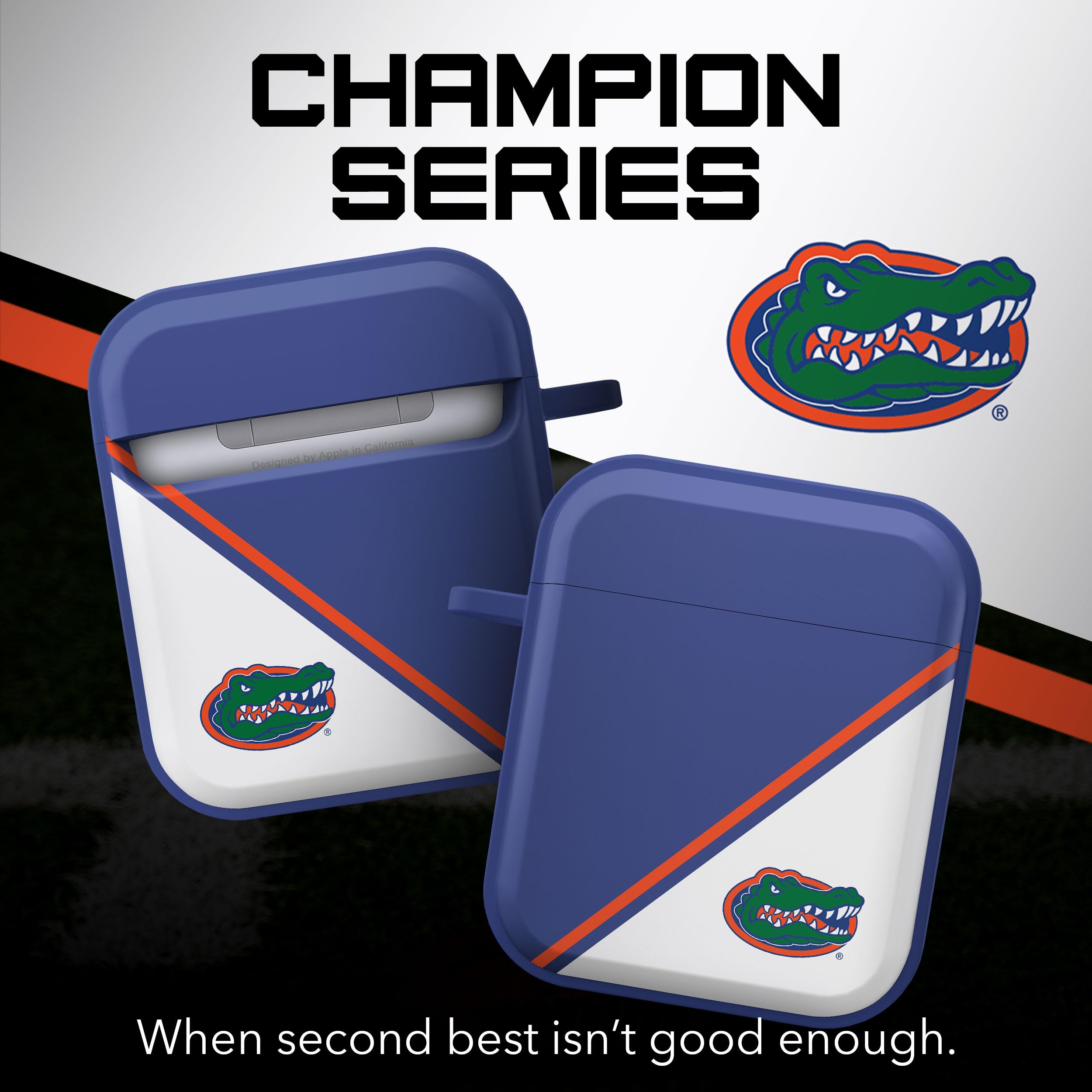 Affinity Bands Florida Gators Champion Series HDX Case Cover Compatible with Apple AirPods Generations 1 & 2