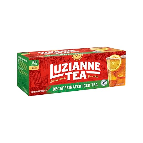 Miniatura 21 de Luzianne Southern Blends - Bolsas de té de hierbas con sabor a menta y rosa, caja de 18 unidades (paquete de 6)