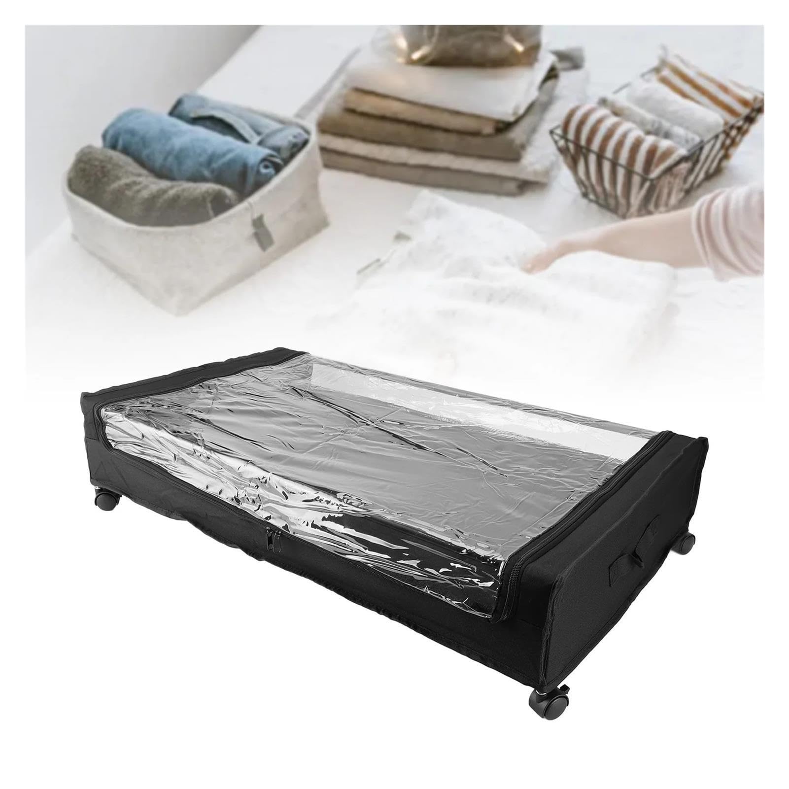 Unterbett Stauraum mit Rollen Unterbett-Organizer. Unterbett-Aufbewahrung