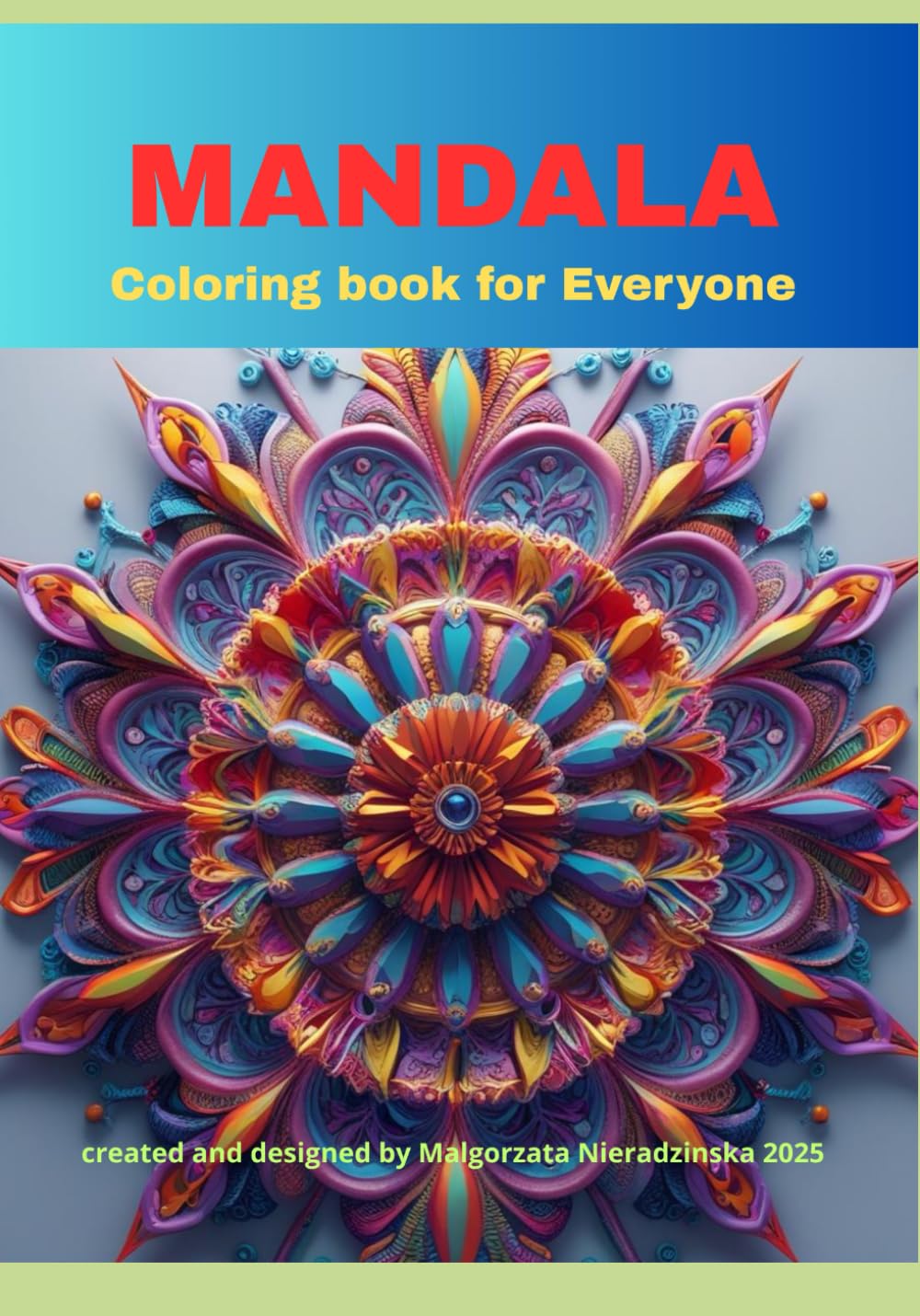 Mandala Adult Coloring Book