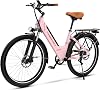 CBVELO Ebikes for Adults,80 Miles Max Range Removable Battery Ebike,26 Electric Bike for Adults Adult Electric Bike for Commute(7-Speed)