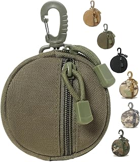 Mini Tactical MOLLE Pouch - Resistant EDC Pouch Bag Small Utility Pouch for Outdoor Travel