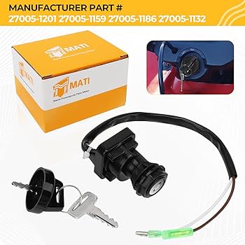k氏 Amazon.com: M MATI Ignition Key Switch for Kawasaki Bayou