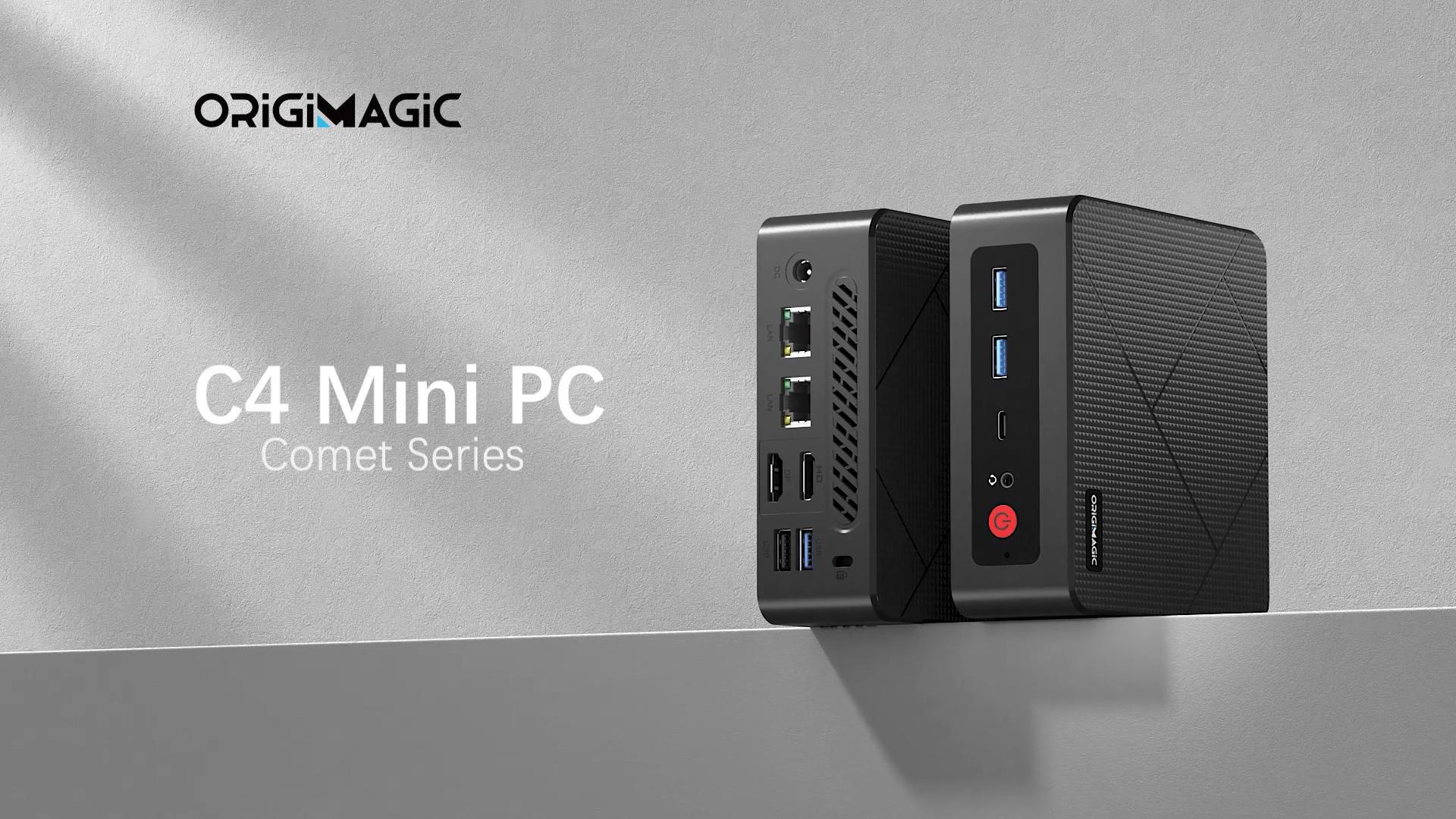 Amazon.com: origimagic C4 Mini PC 11 Pro, Ryzen 5 3500U Desktop