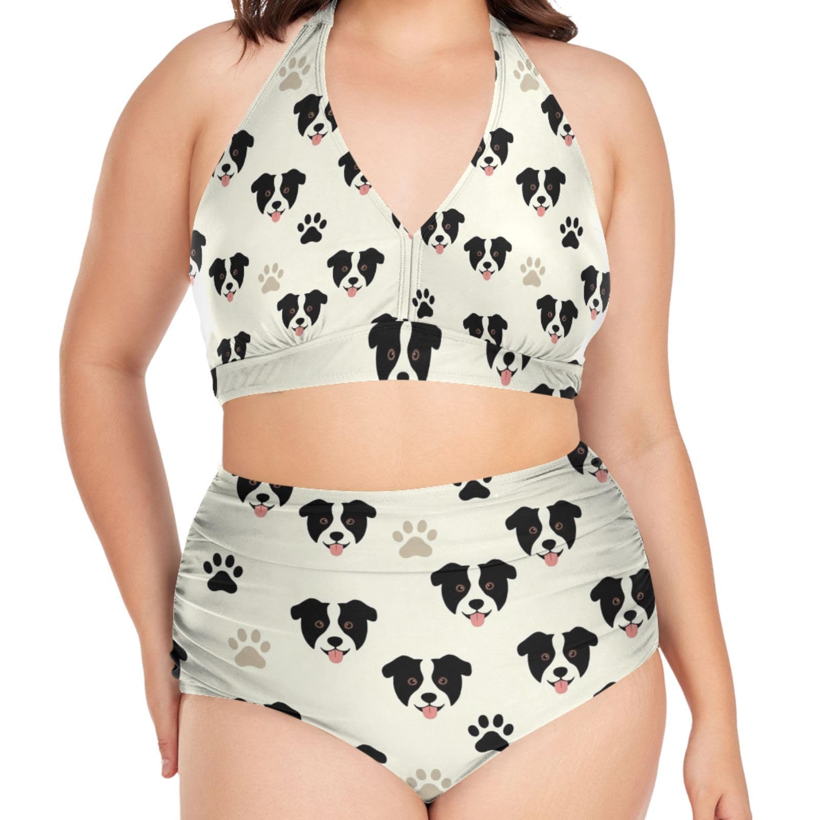 FRODOTGV Stroje kąpielowe damskie plus size L-4XL