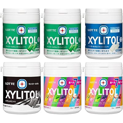 【公式】ロッテ キシリトールボトルガムアソートセット 4種計6個入り