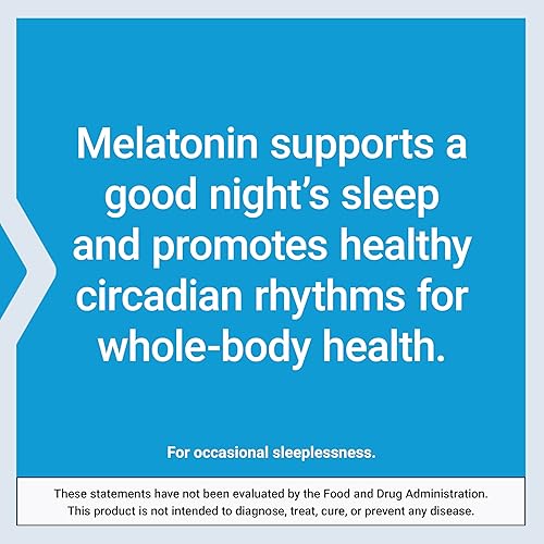 Miniatura 6 de Life Extension Melatonina líquida de acción rápida, suplemento de apoyo para el sueño y la salud celular, sin gluten, sin OMG, sabor