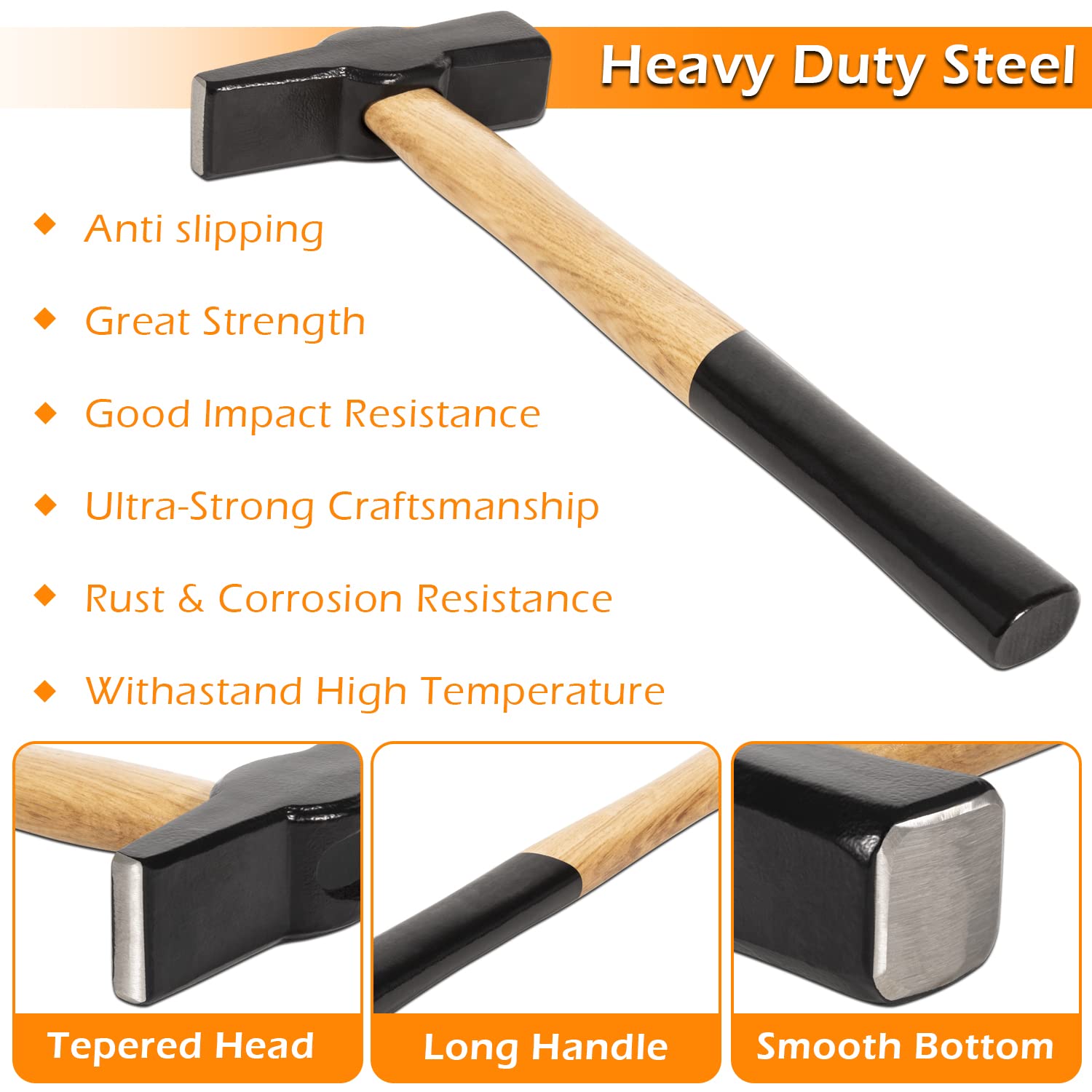 Upgraded Blacksmith Wolf Jaw Tong (400 mm, 16