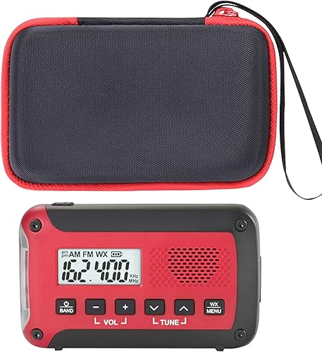 Miniatura 7 de co2CREA Reemplazo de estuche rígido para linterna de radio de alerta de emergencia Midland ER10VP