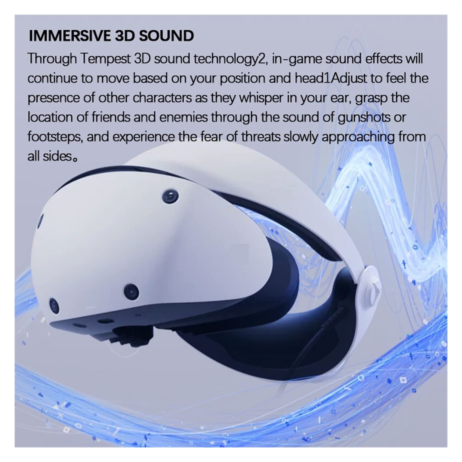 Cuffie for Realtà virtuale PS VR2 Occhiali 3D VR Comunicare