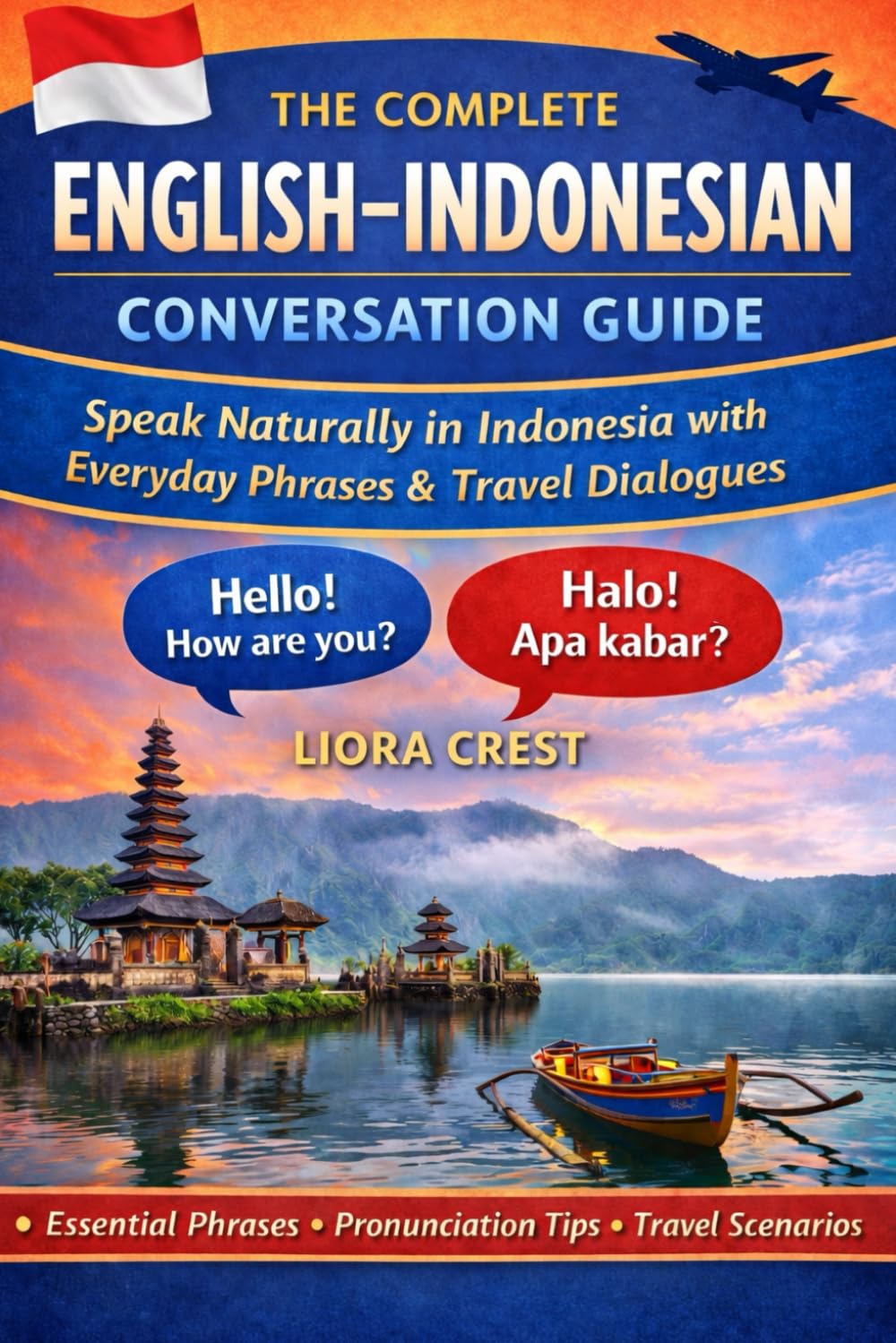 The Complete English–Indonesian Conversation Guide: Speak Naturally in Indonesia with Everyday Phrases, Travel Dialogues & Essential Vocabulary