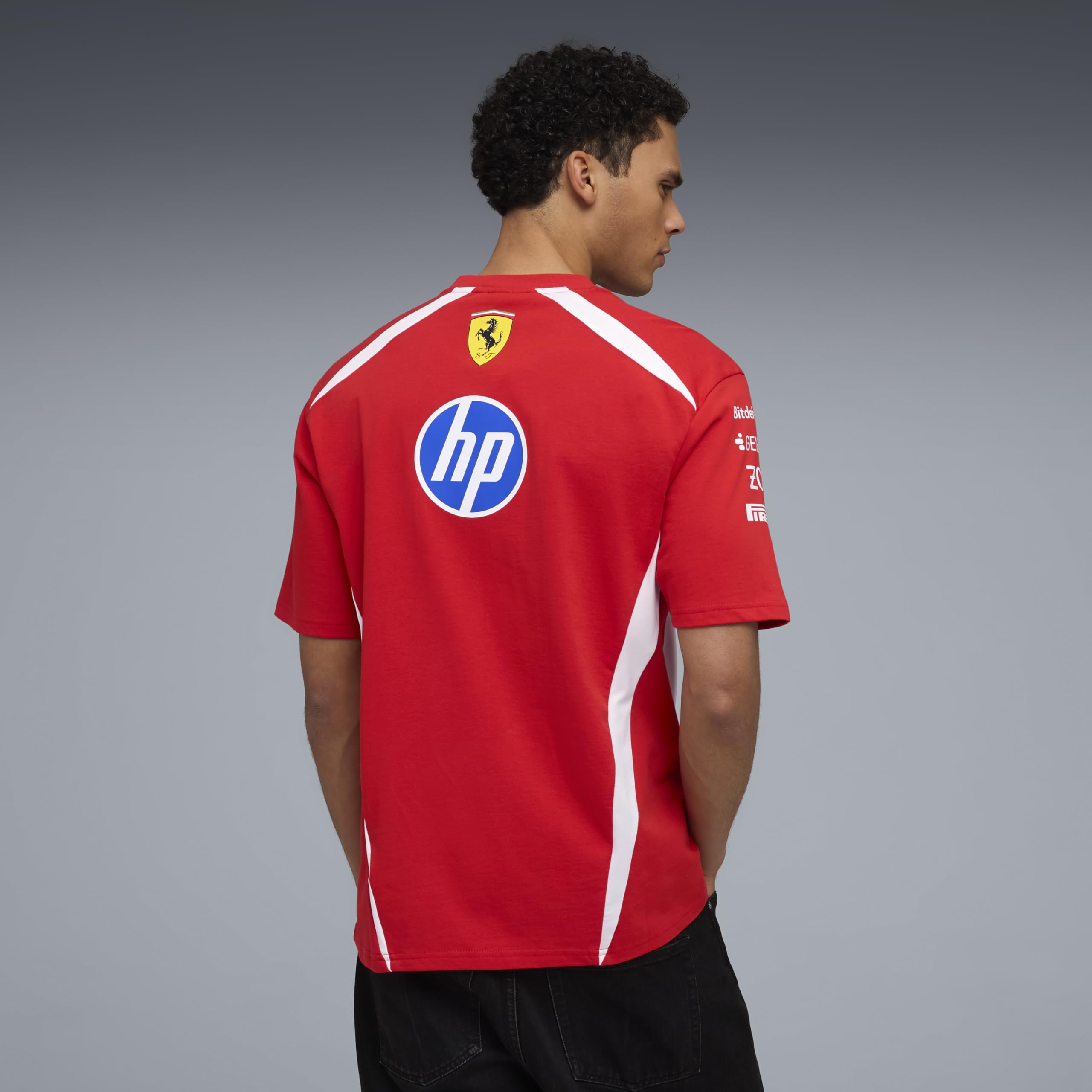 PUMA Scuderia Ferrari F1 2026 Camiseta del Equipo del piloto para Hombre - Rojo