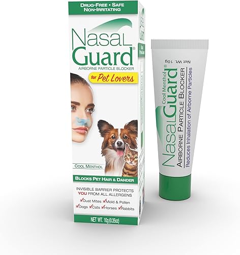 Gel nasal bloqueador de caspa y pelo de mascotas para los amantes de las mascotas, seguro para toda la familia, no irritante, hidratante, fabricado
