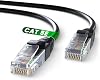 Mr. Tronic Blue Cat 5E Ethernet Cable 5m, High Speed LAN Ethernet Network Cable with RJ45 Ends Connectors, 5m Cat5E Internet 1 Gbps, ADSL AWG24 Patch, UTP CCA (5 Meters, Black)
