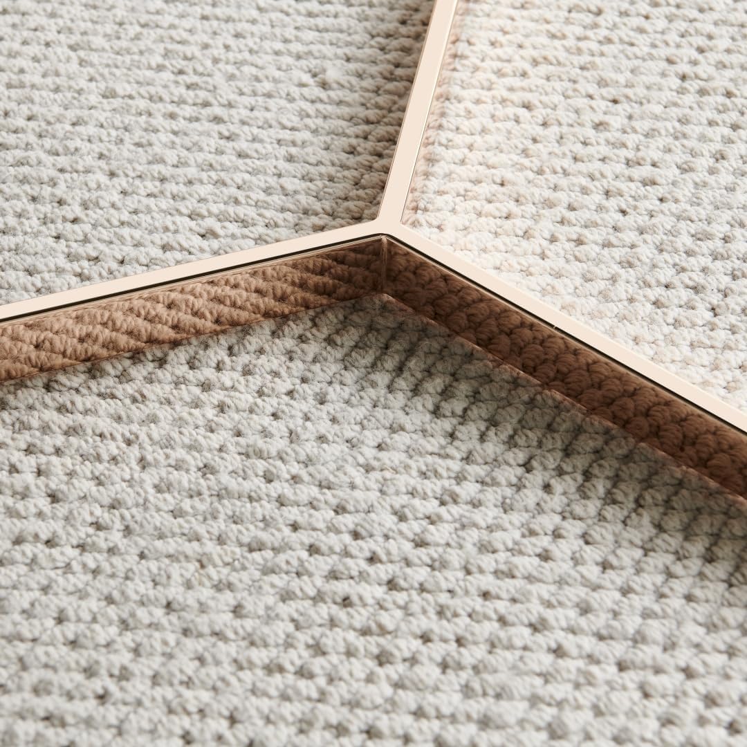 AGV LIGHTING Round Glass Coffee Table, Black Glass Top, Transparent Acrylic Leg & Shiny Gold Finish Frame