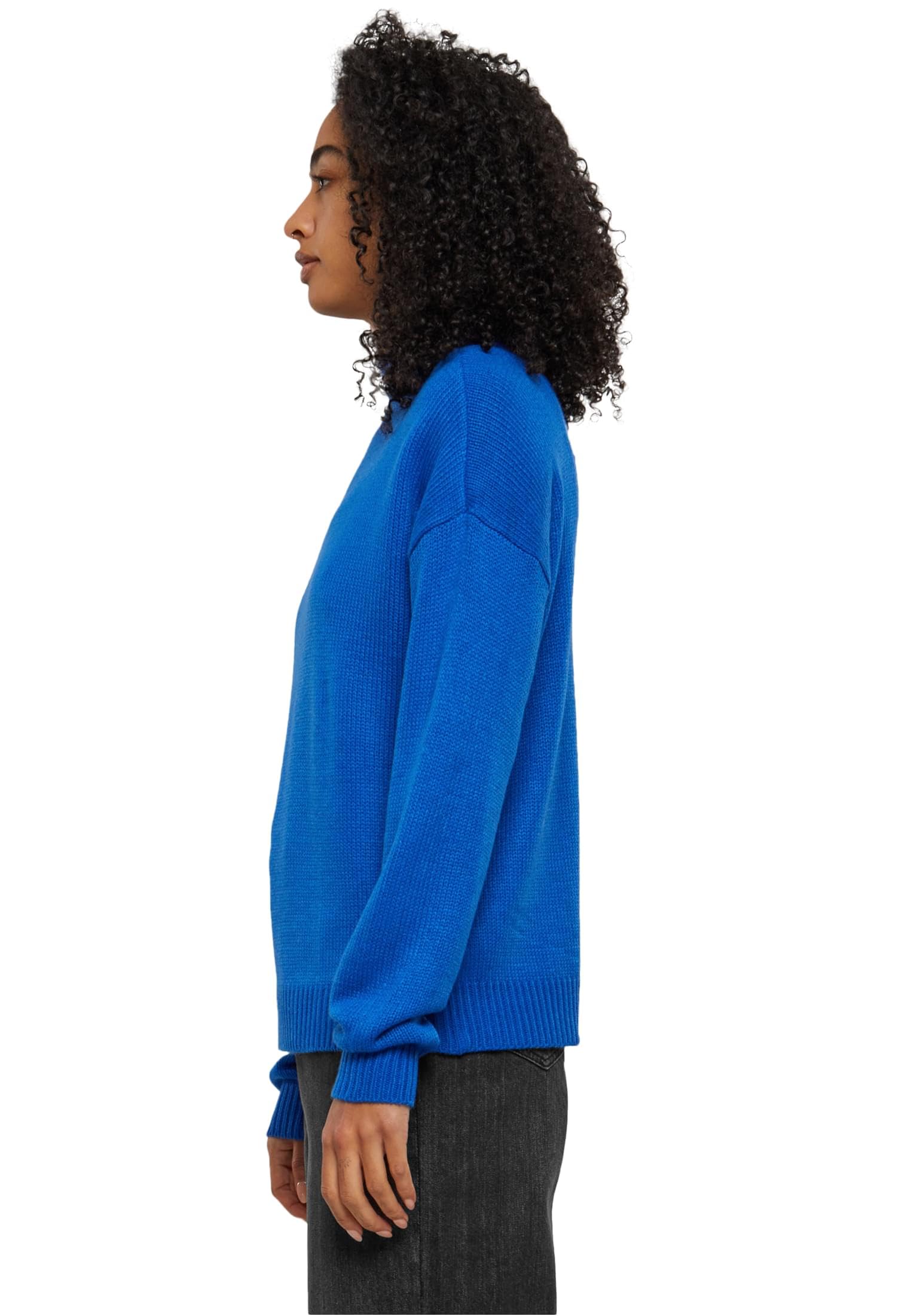 Urban Classics Bluza sportowa Kobiety Damska bluza oversize z turtleneck (1 w zestawie)