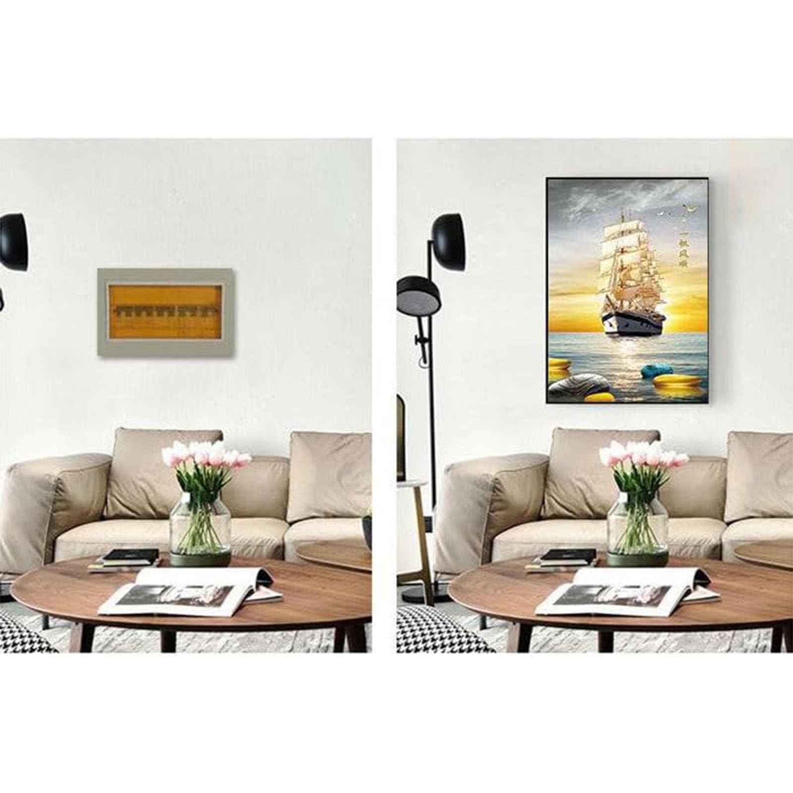 Cubierta Decorativa para Panel eléctrico, Caja de fusibles, gabinete de distribución, Caja de medidor eléctrico Oculta Decorativa, Pintura Decorativa, Caja de fusibles Creativa, 8,50 x 60 cm