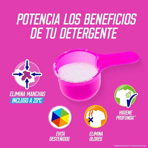Vanish Oxi Action Multipoder - Quitamanchas multibeneficio para la ropa, En Polvo, Sin Lejía 400gr, El emabalaje puede variar - 3