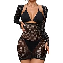 Lilosy Beach Swimsuit Single Cover Up Women Dress Bathing Suit