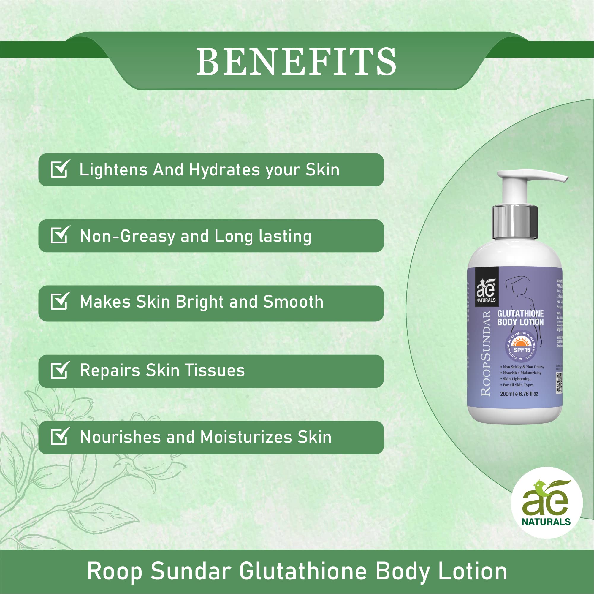 glutathione body lotion benefits Amazon.com : APLB Glutathione Niacinamide Body Lotion main image 0