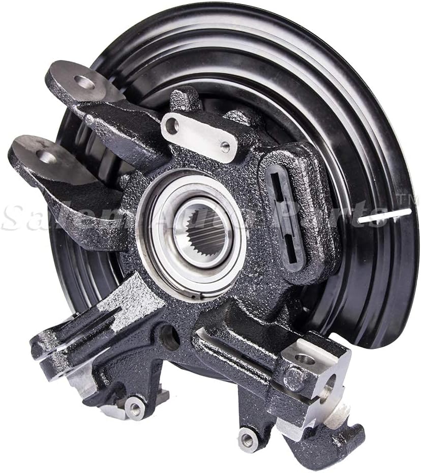 698-012 Rear Right Passenger Side Steering Knuckle Wheel Hub Assembly Compatible with 2002 2003 2004 2005 Ford Explorer Mercury Mountaineer replace LK002