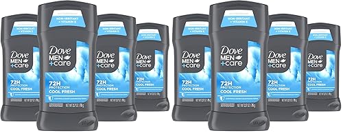 Miniatura 9 de Dove Men+Care - Desodorante antitranspirante Cool Fresh, 4 unidades para un aroma Aqua de larga duración, con protección 72H, 2.7 onzas