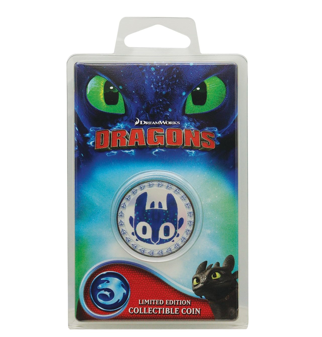 How to Train Your Dragon Limited Edition Collectible Coin, Multicolor, 38mm diameter - Image 3