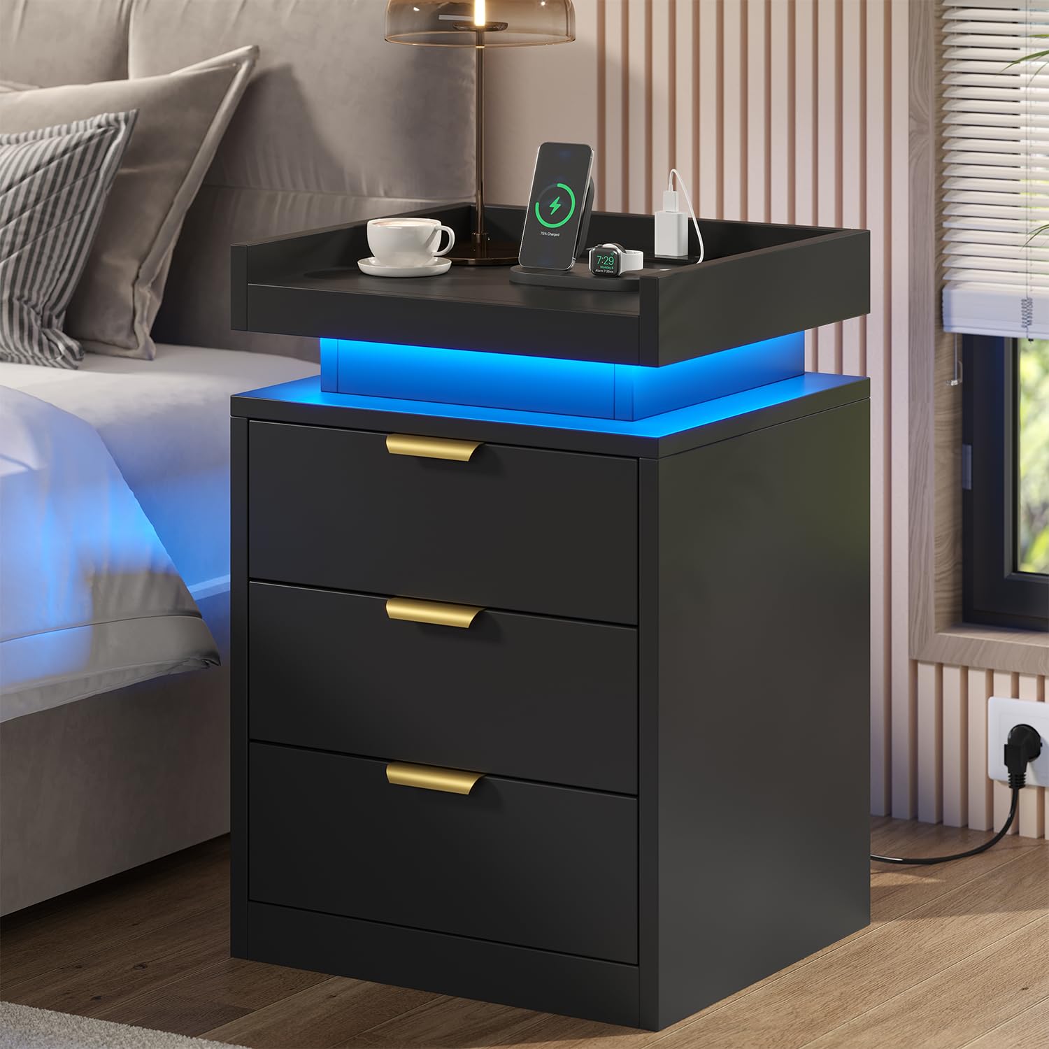 knoworld LED Nightstand