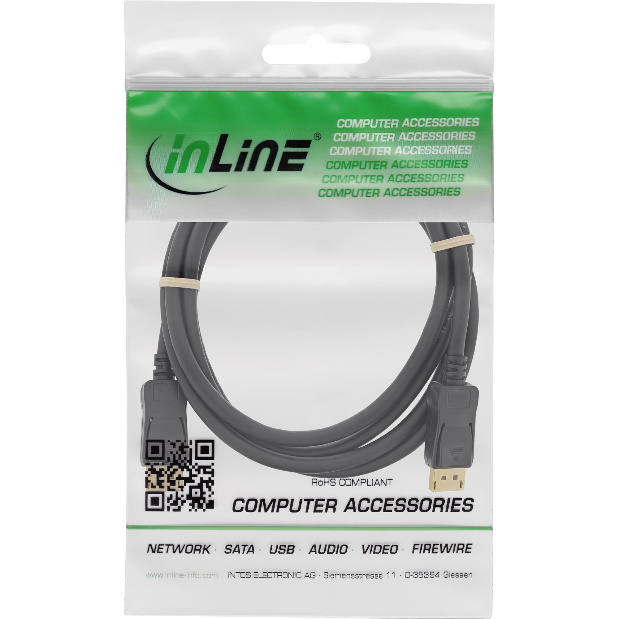Cables Rca InLine 17111P - Cable AV DisplayPort A DisplayPort 1.5