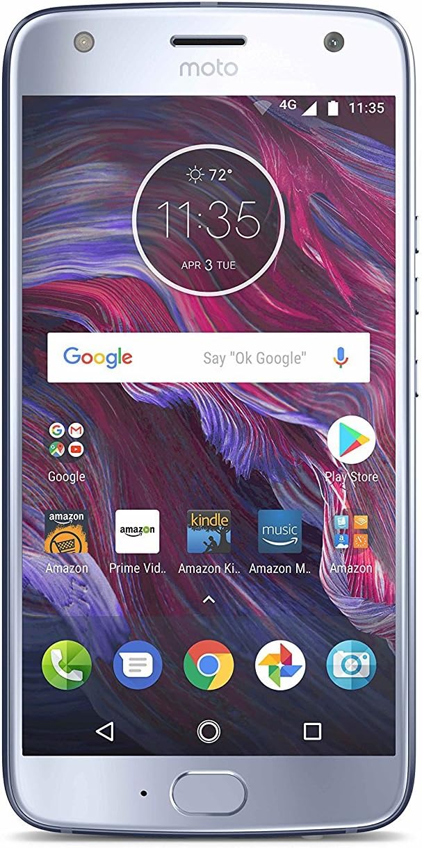 Motorola Moto X (4th Generation) with Alexa Hands-Free – 32 GB - Unlocked – Super Black - Prime Exclusive