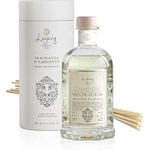 Logevy Firenze 1965 LEtrusco Antico The Ancient Etruscan Luxury Home Fragrance Diffuser from Master Perfumer with Spicy & Woody Notes in Elegant Glass Bottle with 12 Natural Bamboo Reeds 500ml