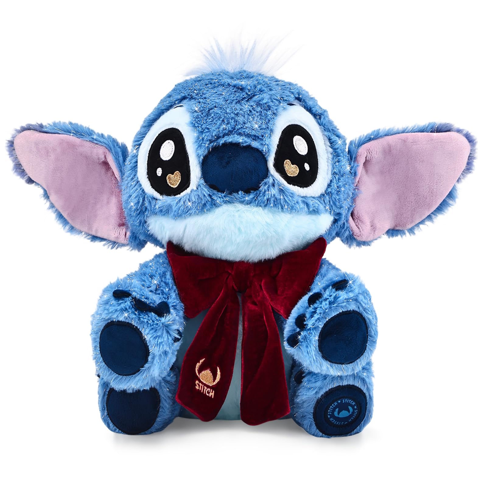 MINISO Disney Stitch Plush Toy 10‘’ Lilo&StitchGift Stitch Collection | Soft and Skin-friendly, Disney Stitch Plush Toy, 10‘’ Lilo & Stitch Plush, Gift for Stitch Fans