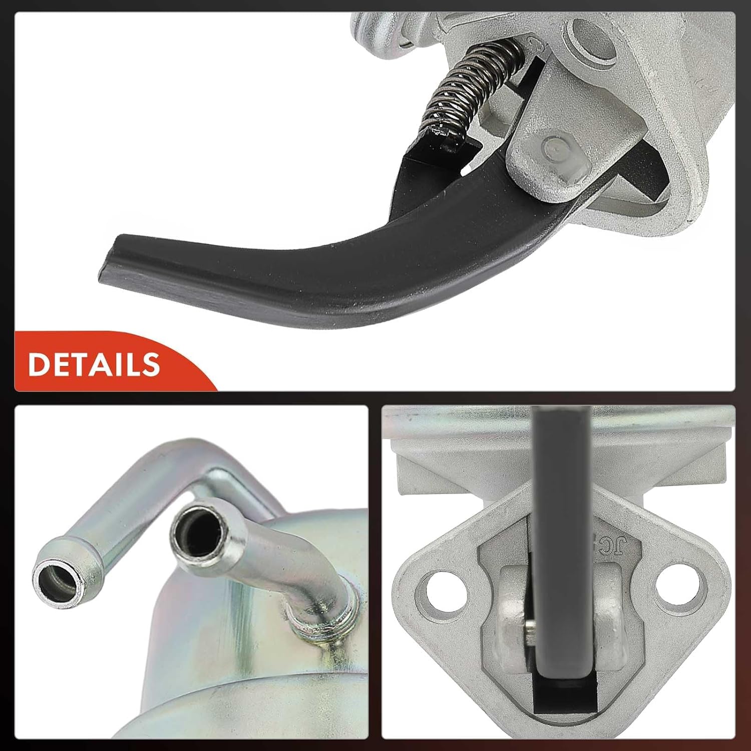 A-Premium Mechanical Fuel Pump Compatible with Toyota 4Runner 1984, Celica 1981-1983, Corona 1981-1982, Pickup 1981-1990, 2.4L, Replace# 2310035030