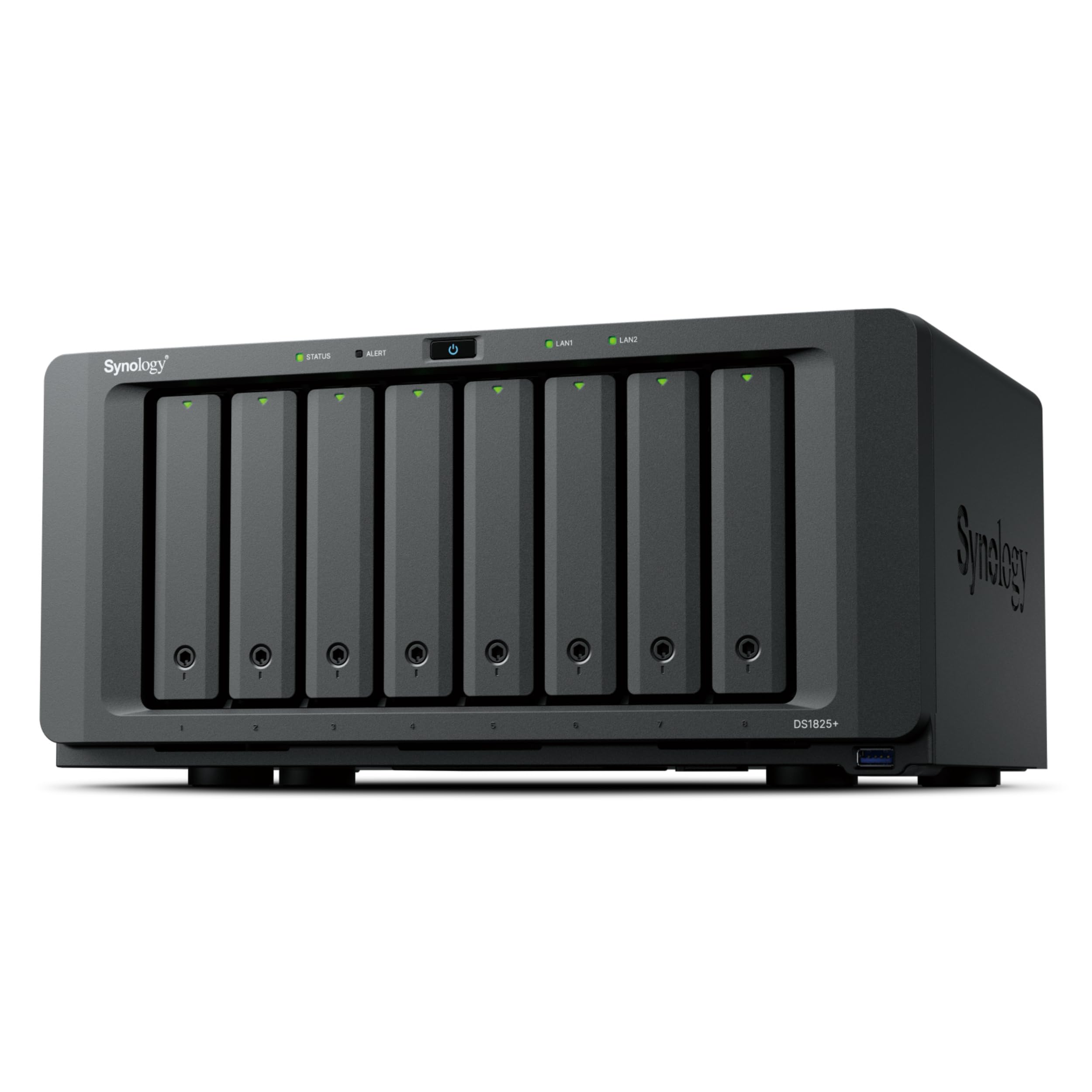 SYNOLOGY DS1825+ – NAS à 8 Baies avec Port 2,5 GbE, Extensible jusqu'à 18 Baies