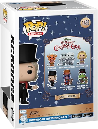 Miniatura 3 de Funko Pop! Disney The Muppet Christmas Carol - Scrooge - The Muppets - Figura de vinilo coleccionable - Idea de regalo - Producto oficial - para