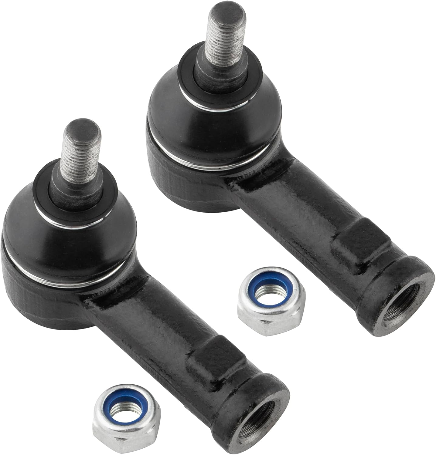 BOXI 8pcs Front Ball Joints + Tie Rods + Sway Bar End Links Fit for Hyundai Santa Fe 2001 2002 2003 2004 2005 2006 | K80348 K80349 EV80619 ES3616 K90376 K90413