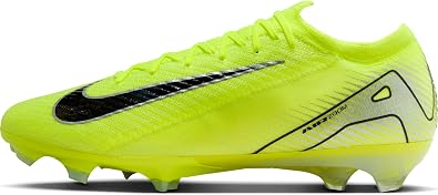 Nike Mercurial Vapor 16 Elite FG Low-Top Soccer Cleats FQ1457-700, Volt/Black Size 11