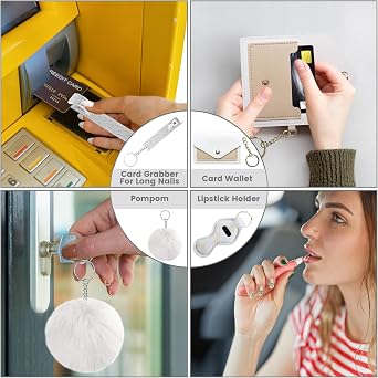 Keychain Set for Women, Keychains for Women Accessories Kit