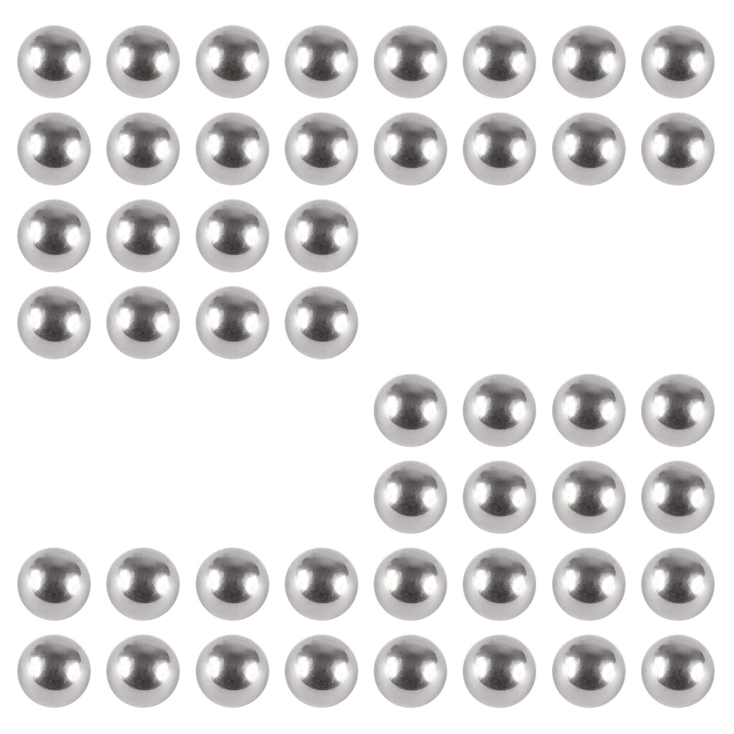 Caltric Fork Steering Ball Bearings 3/16 Compatible with Yamaha JT1 JT2 1971-1972 / Qty 48