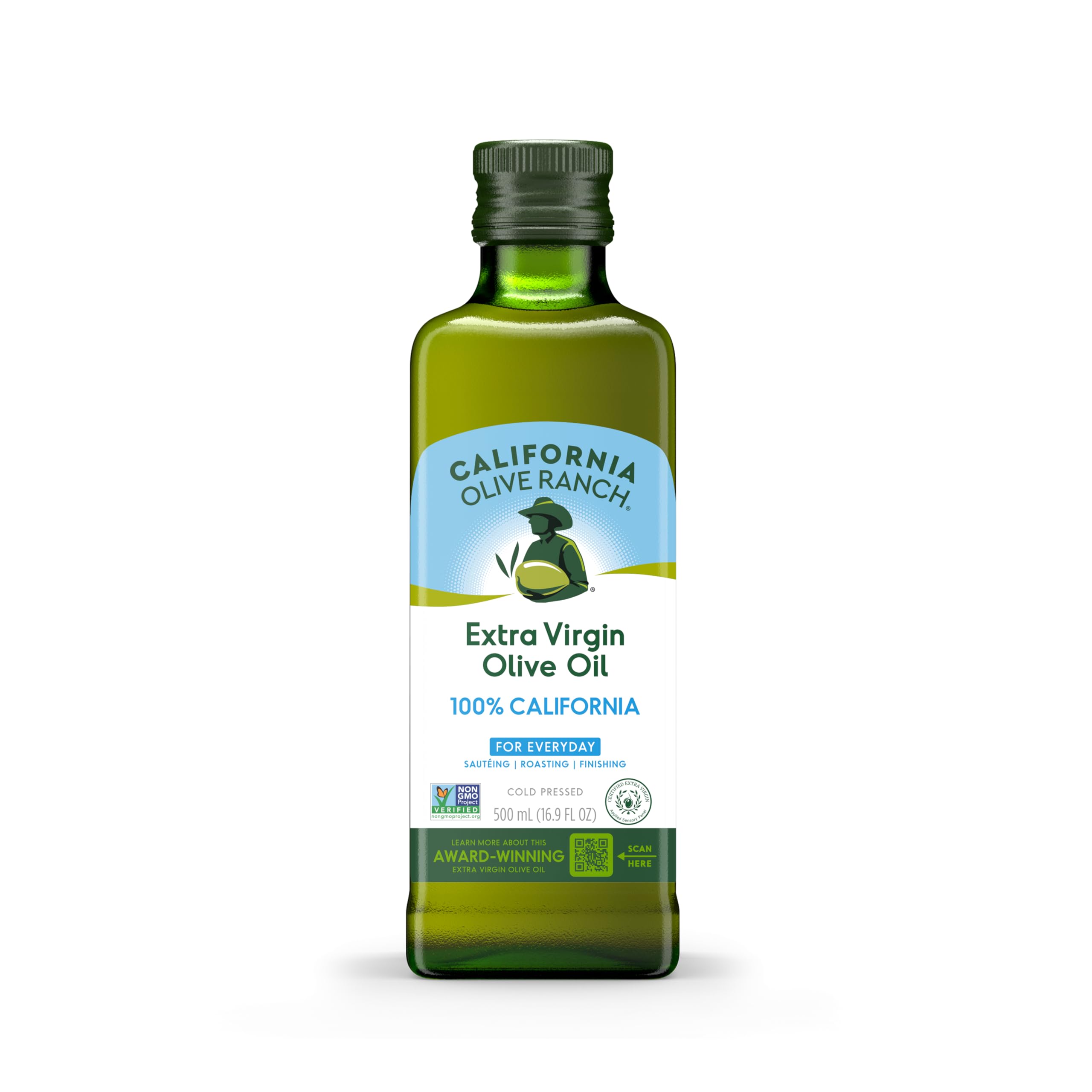 California Olive Ranch Aceite de oliva virgen extra prensado en frío, 16.9 onzas líquidas