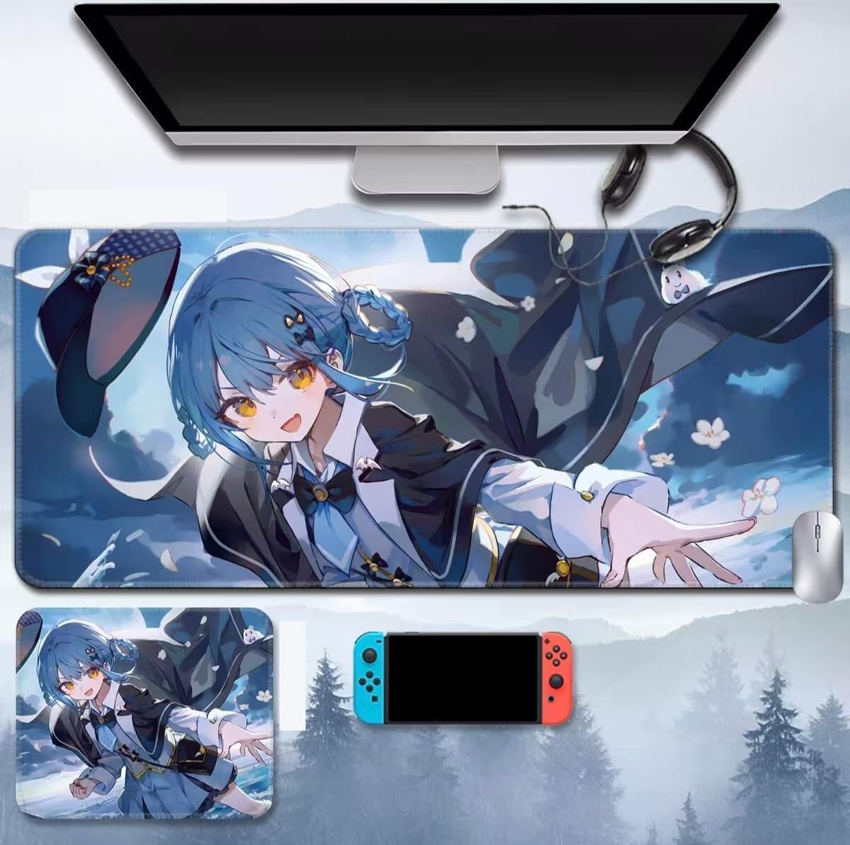 Amazon.co.jp: 魔法少女ノ魔女裁判 マウスパッド 大型 グッズ 橘