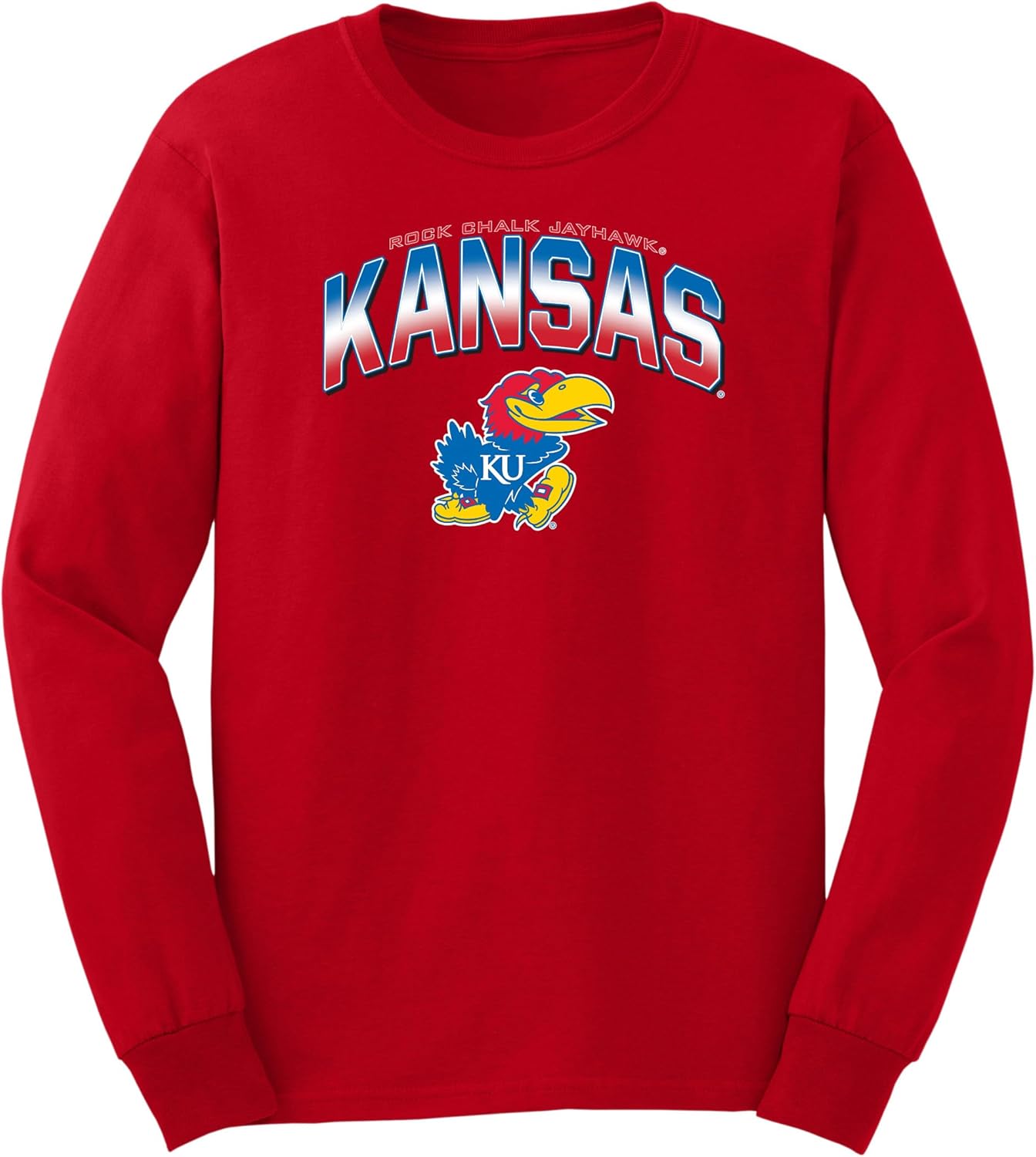 CornBorn Kansas Long Sleeve Shirt - KU Long Sleeve Tshirt - Pick Your Design