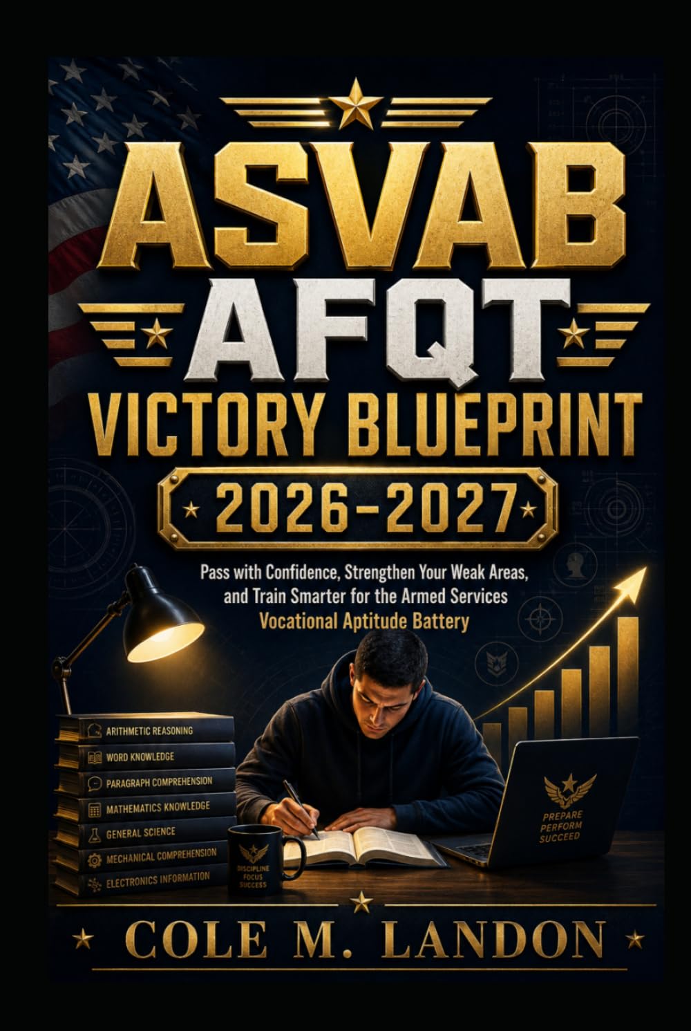 ASVAB AFQT Victory Blueprint 2026–2027: Pass with Confidence, Strengthen Your Weak Areas, and Train Smarter for the Armed Services Vocational Aptitude Battery