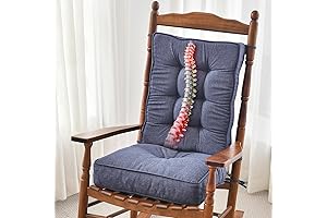 SUNROX Ultra Comfort Outdoor Rocking Chair Cushions Set of Seat & Back...